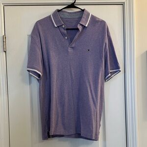 Tommy Hilfiger Lavender Polo Shirt for Men